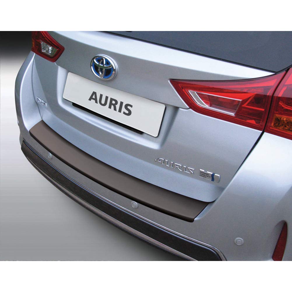 RGM ABS Heckstoßstangenschutz kompatibel mit Toyota Auris Touring Sports 2013-8/2015 Schwarz von RGM