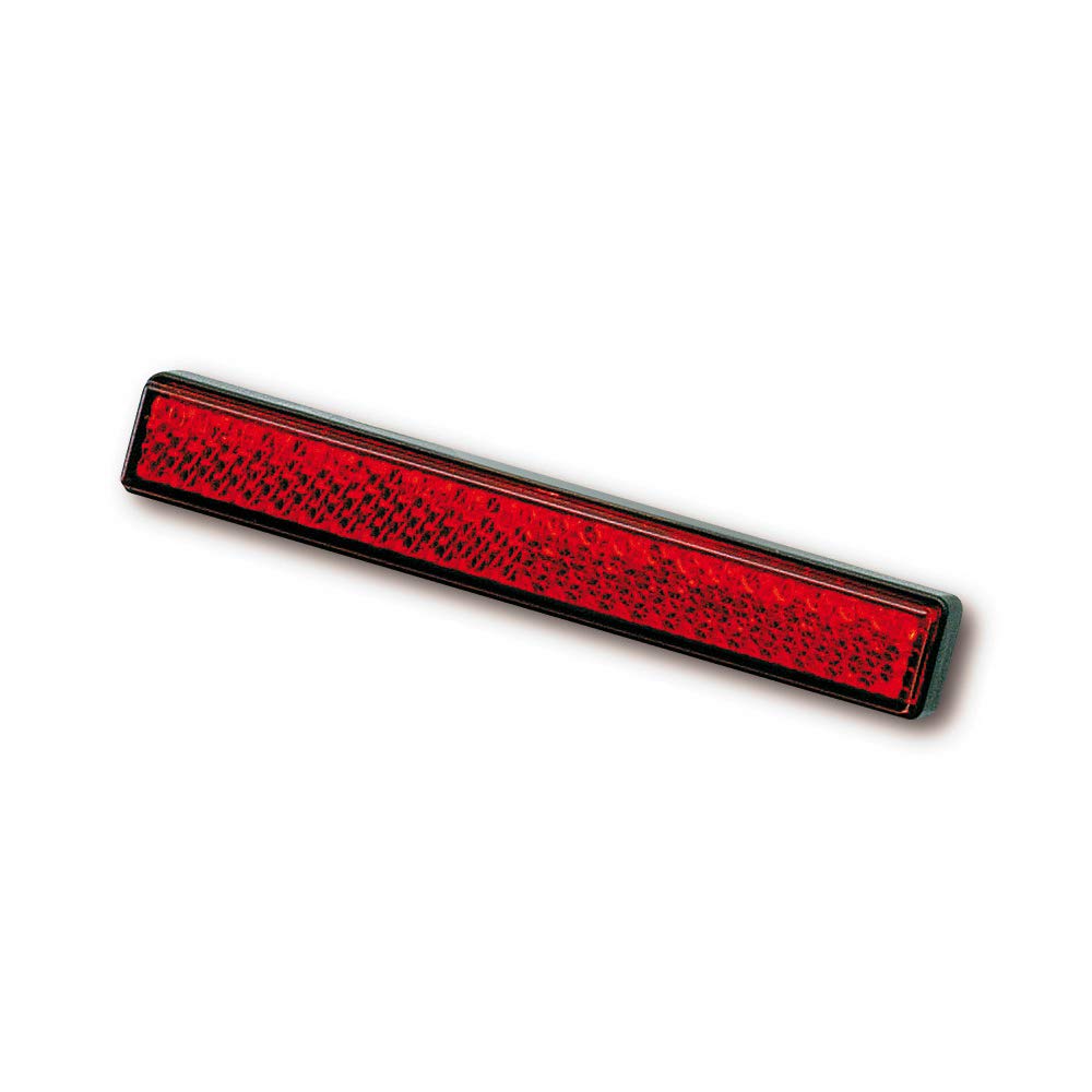 Daytona Rückstrahler 103 x 16 mm selbstklebend, Unisex, Multipurpose, Ganzjährig, Kunststoff, rot von Daytona