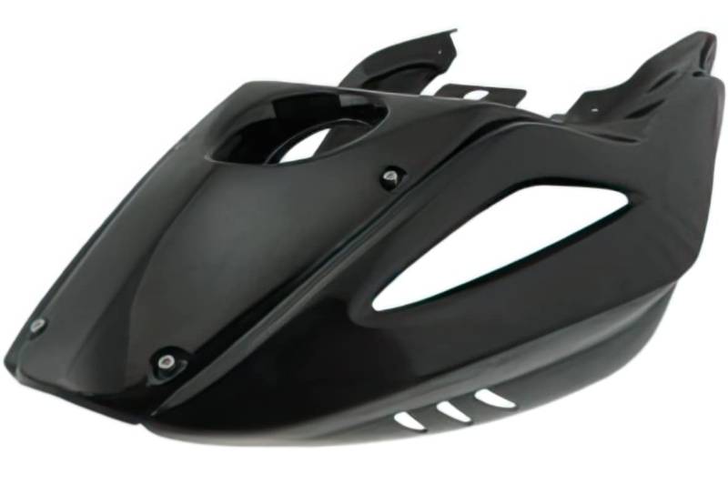 Seitenverkleidung BCD Extrem, mit Soziusabdeckung für MBK Nitro/Yamaha Aerox, hinten, schwarz (Ref. COQUE00302) von UNKNOWN