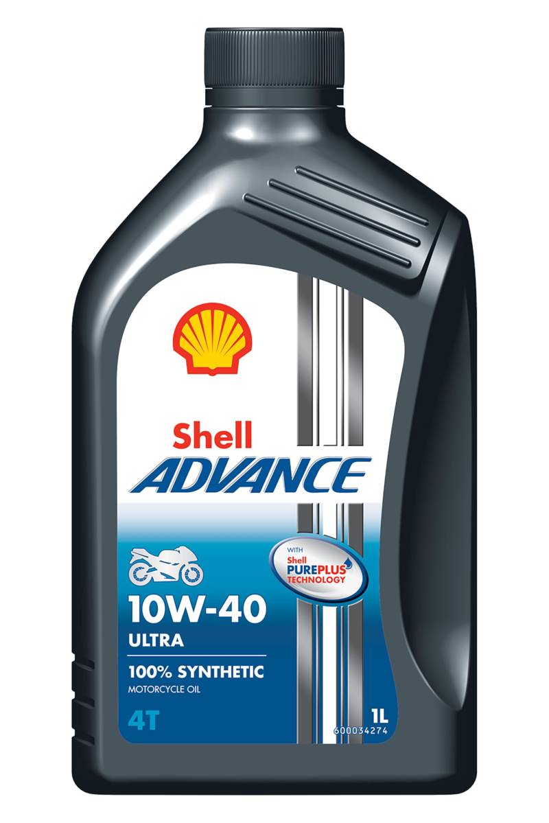 Advance 4T Ultra 10W40 4-Takt SN/MA2 Motorradöl 1 Liter von Shell