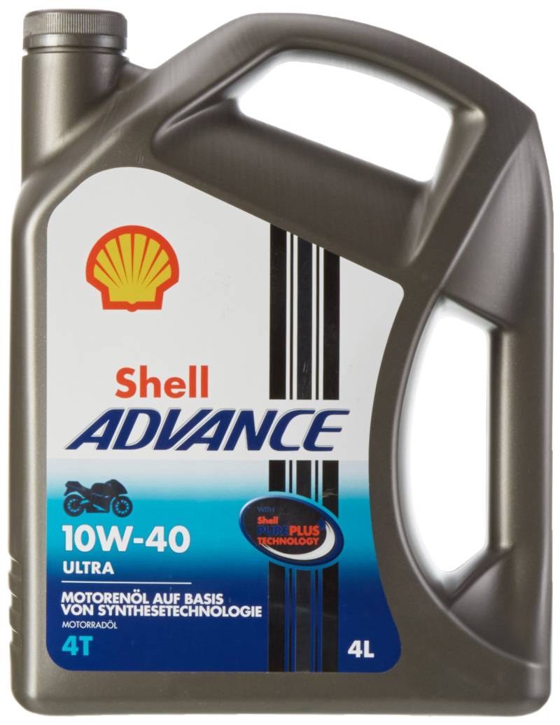 Shell Advance Ultra 4T 10W-40/4-Liter-Kanister von Shell