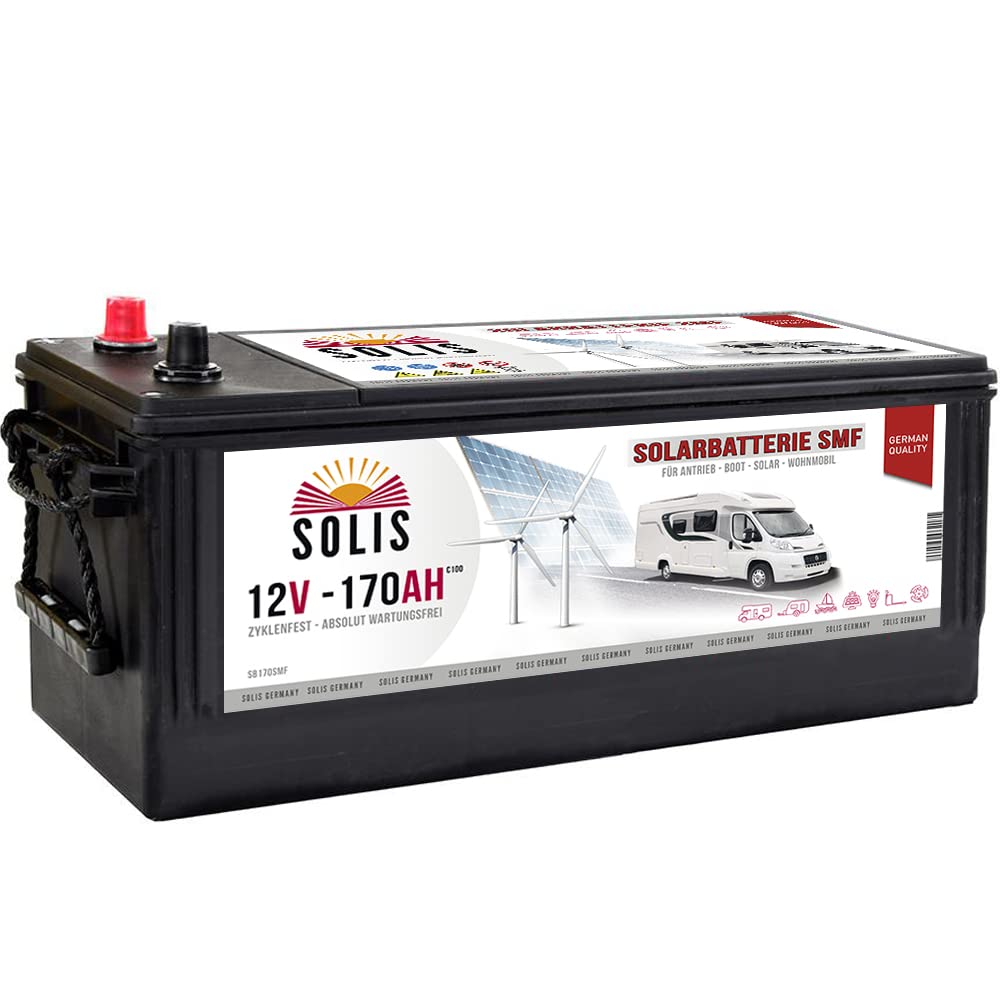 Solarbatterie 170Ah Versorgungsbatterie Wohnmobil Mover Boots Batterie 140Ah von Unbekannt