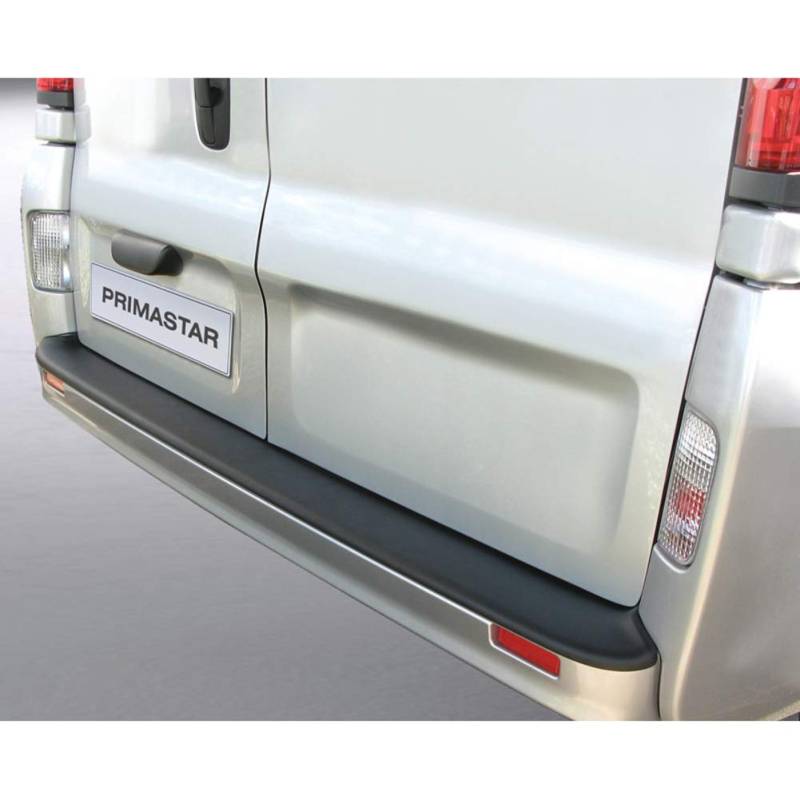 RGM ABS Heckstoßstangenschutz kompatibel mit Nissan Primastar/Opel Vivaro/Renault Trafic 2006-2014 Schwarz von RGM