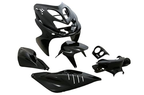 Verkleidungskit 7 Teile schwarz Yamaha Aerox bis 2013 von UNKNOWN