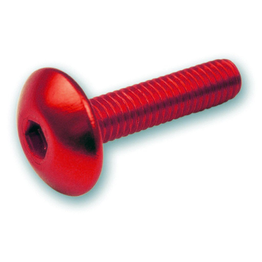 Vicma Fairing Screws hex Socket Head - Anodized Aluminum red - Set of 6 pcs - M6x20 von Artist Unknown