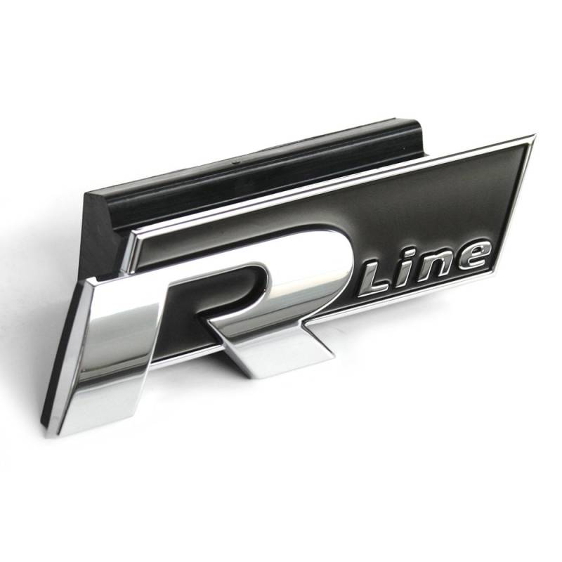 Volkswagen 2GA8539489B9 Schriftzug R-Line Kühlergrill Clip Emblem Logo chrom von Volkswagen