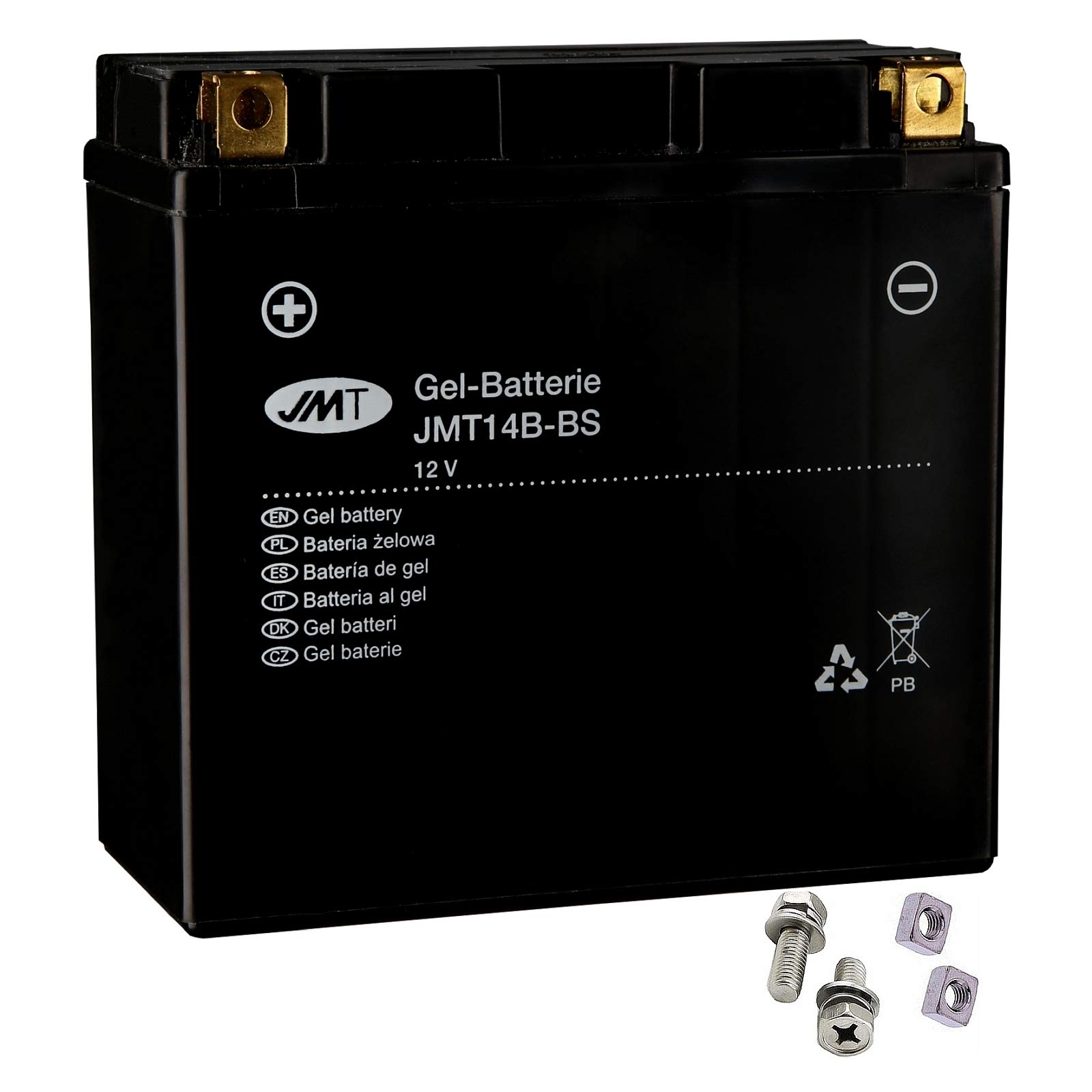 YT14B-BS Gel Batterie für FJR 1300 A ABS Baujahr 2003-2016 von JMT von JMT