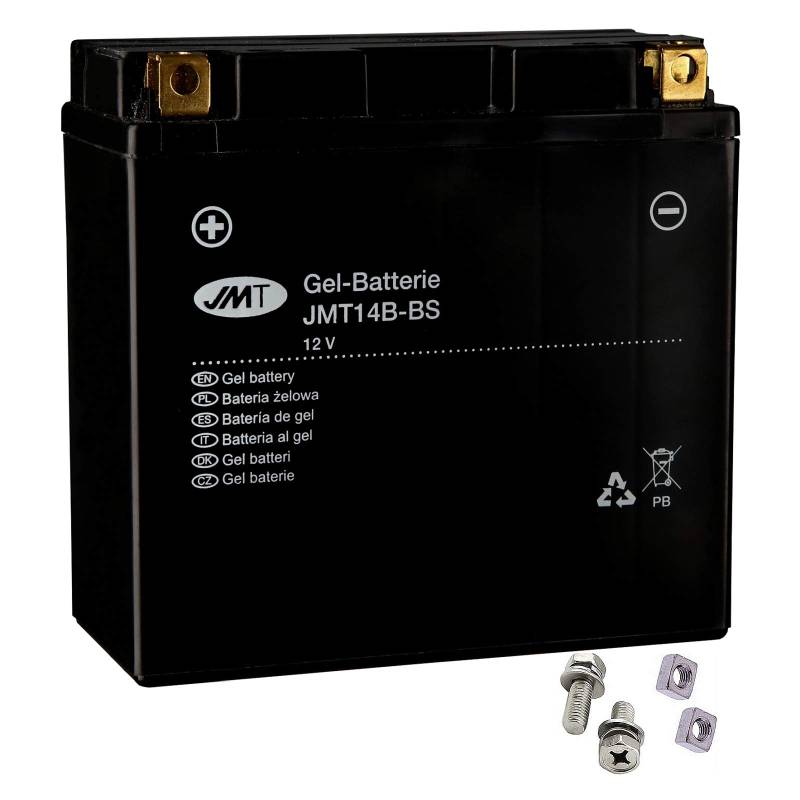 YT14B-BS JMT Gel Batterie für FJR 1300 A ABS Baujahr 2003-2016 von JMT