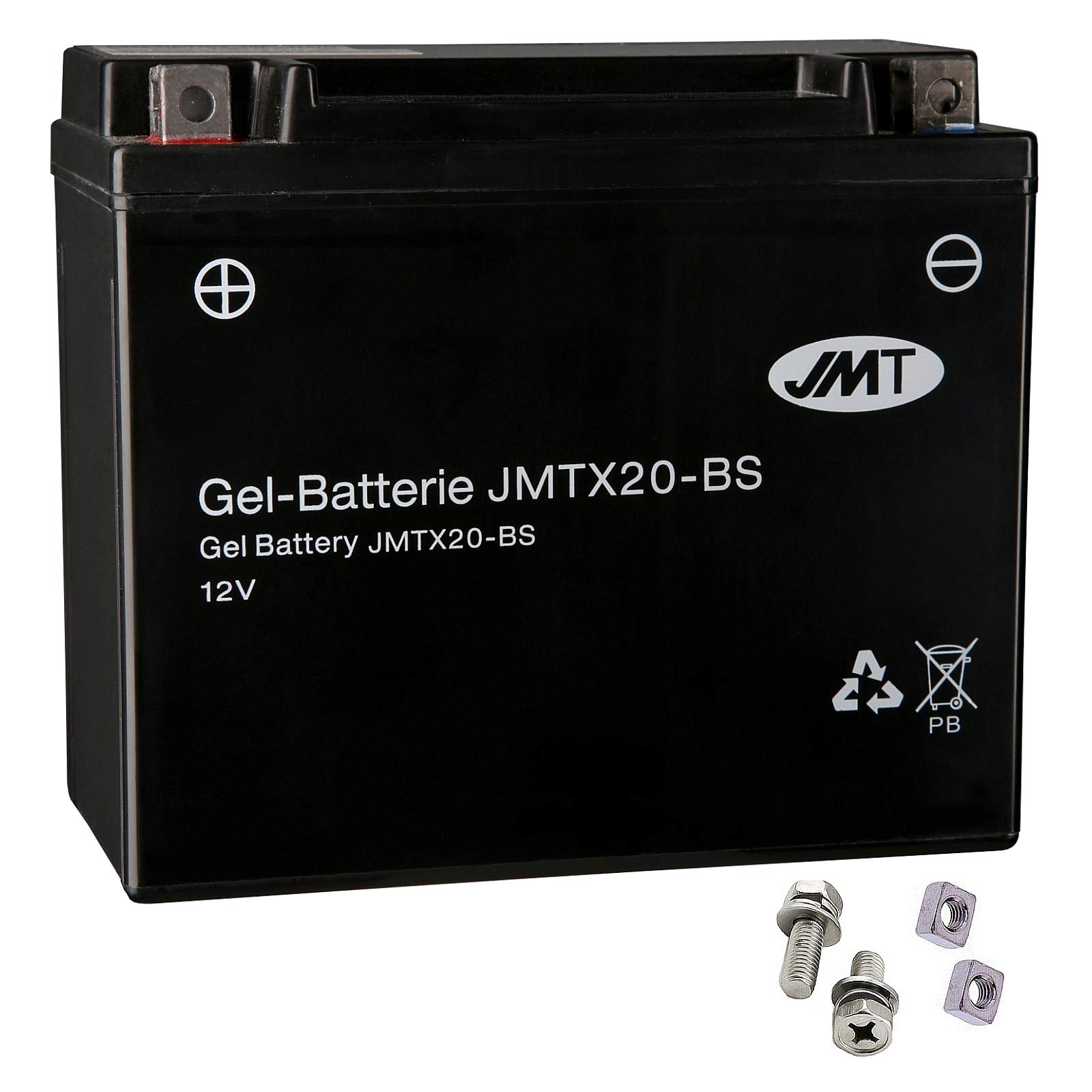 YTX20-BS JMT Gel Batterie für FXST 1340 Softail Baujahr 1984-1990 von Unbekannt