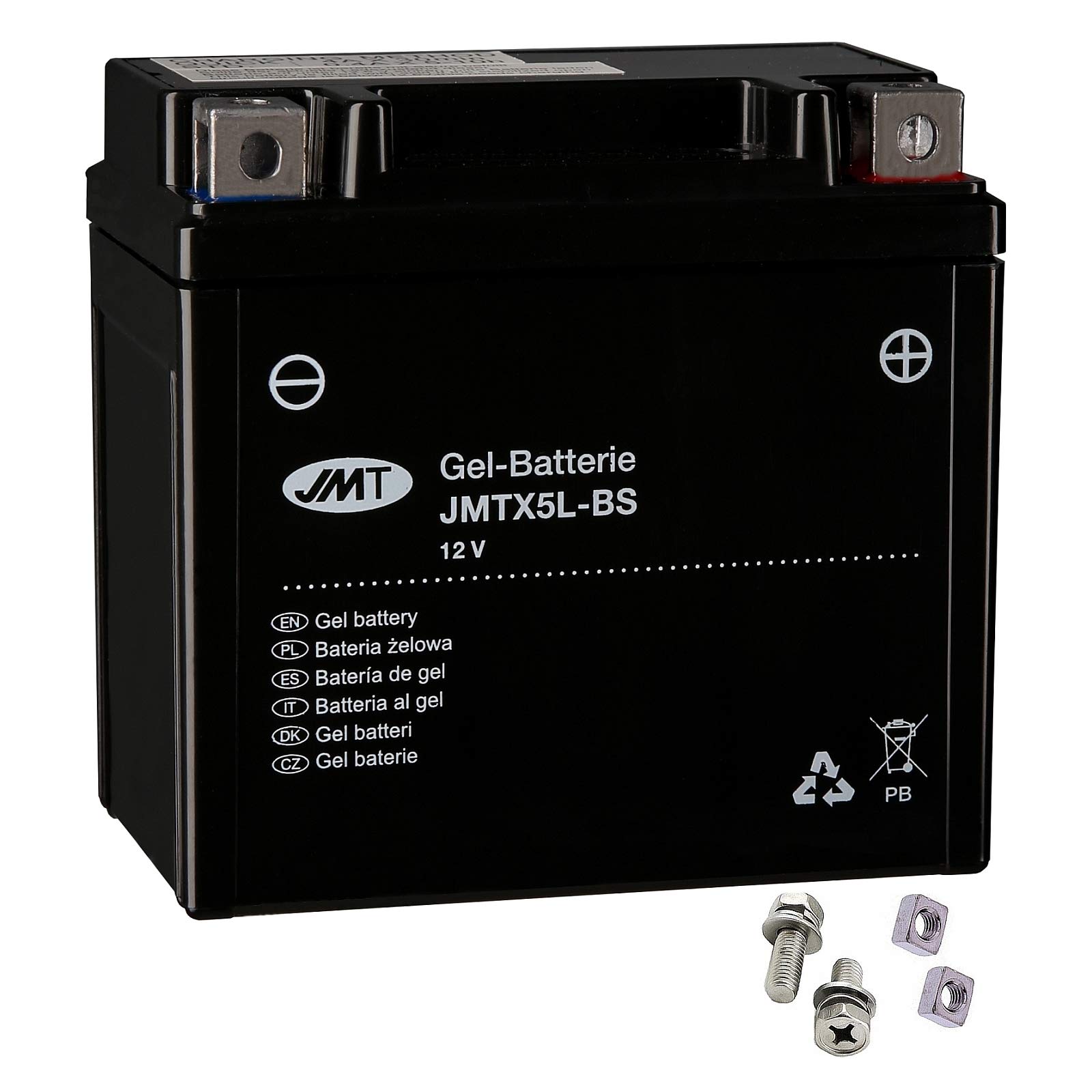 YTX5L-BS JMT Gel Batterie für RS4 50 auch Replica Euro2 Baujahr 2014-2018 von JMT