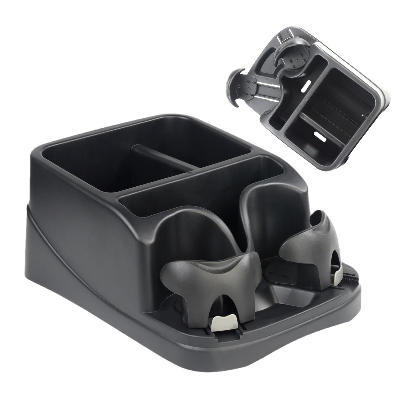 Passenger Seat Organizer, Center Console Organizer, Car Seat Organizer, Car Cup Holder with Efficient and Multifunctional Design for Organizer Cups, Phone, and Other Car Accessories von Ungtyb