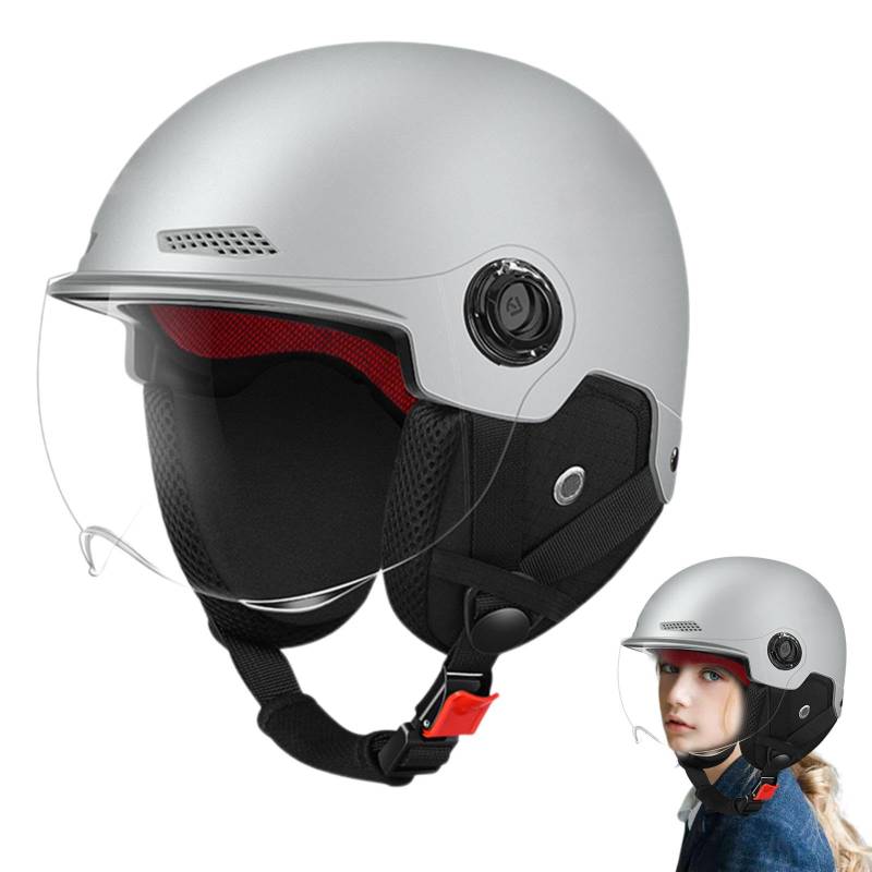 Ungtyb Sicherheitskappe für Motorrad, Motorradhelm | Schutzhelm zum Radfahren, Unisex, aerodynamisches Design für Outdoor-Abenteuer, lange Reisen, von Ungtyb