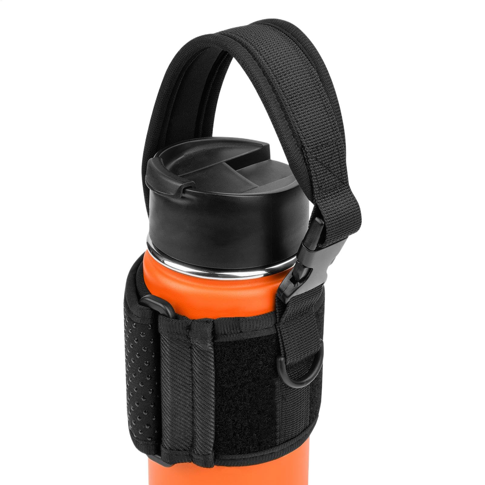 Ungtyb Water Bottle Strap, Insulated Cup Holder, Comfortable Handle, Adjustable Bottle Carrier, Durabled and Portable Shielded Flask Holder for Camping, Picnics, 14.29x3.74in von Ungtyb