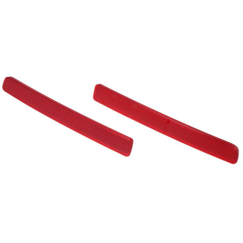 Unifizz 2 x hintere Stoßstangen-Reflektor-Lichtabdeckung, rot, XFF500020 XFF500030, passend für Range Rover Sport L320 LR4 2010–2013 von Unifizz