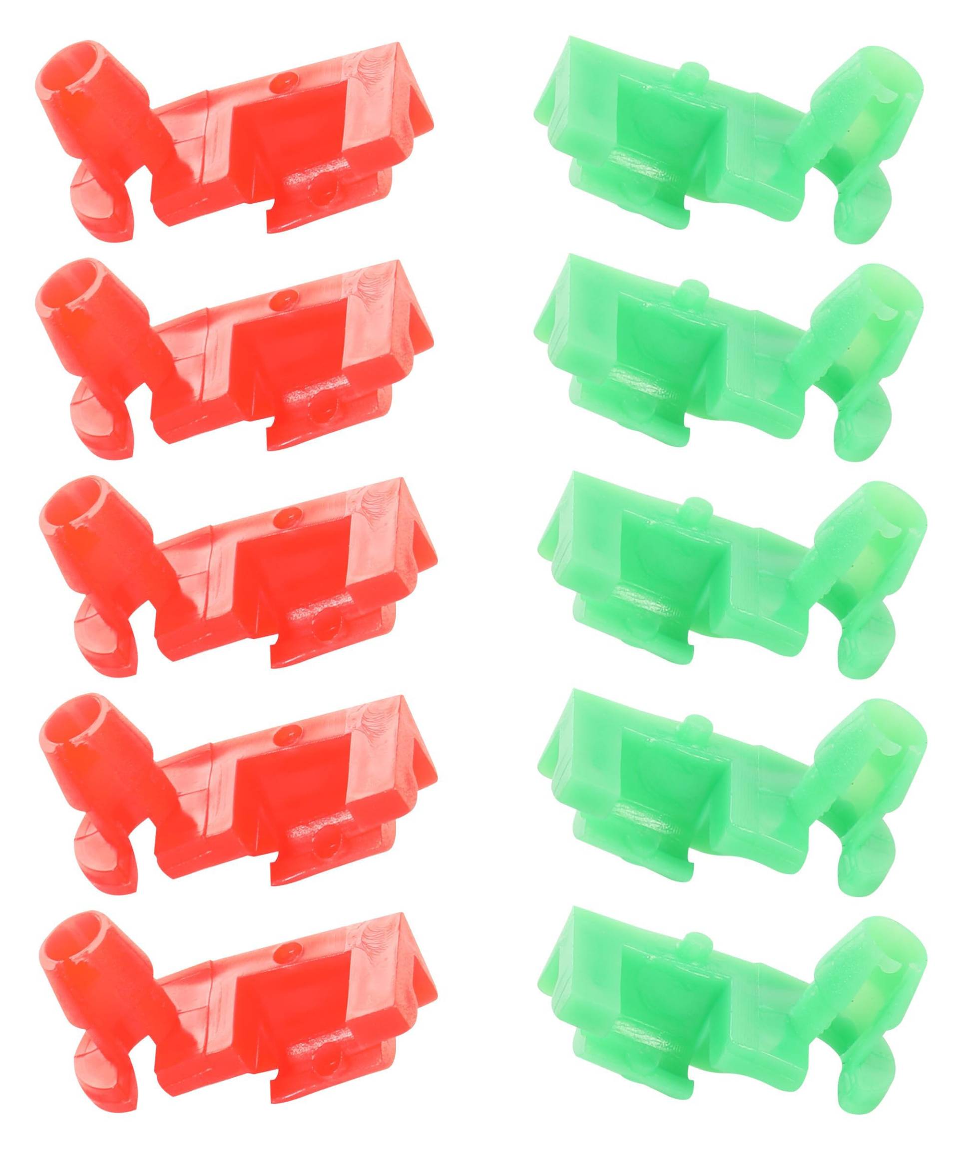 Unifizz 5 Paar Heckklappengriff-Stangen-Clips, Autozubehör, linke und rechte Stangenhalter-Clips, Ersatz 88981030 88981031 von Unifizz