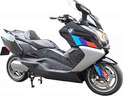 Uniracing BMW C 650 GT, Dekor-Set - Grau/Schwarz/Blau/Rot von Uniracing