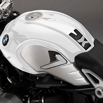 Uniracing BMW R nineT, Tankpad - Schwarz/Grau/Transparent von Uniracing