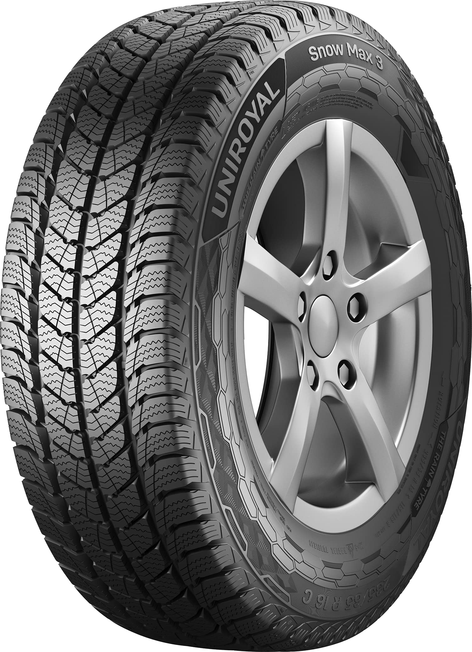 Uniroyal SnowMax 3 - 195/60 R16 99T - D/B/73 - Winterreifen (SUV, Allrad, PKW) von Uniroyal