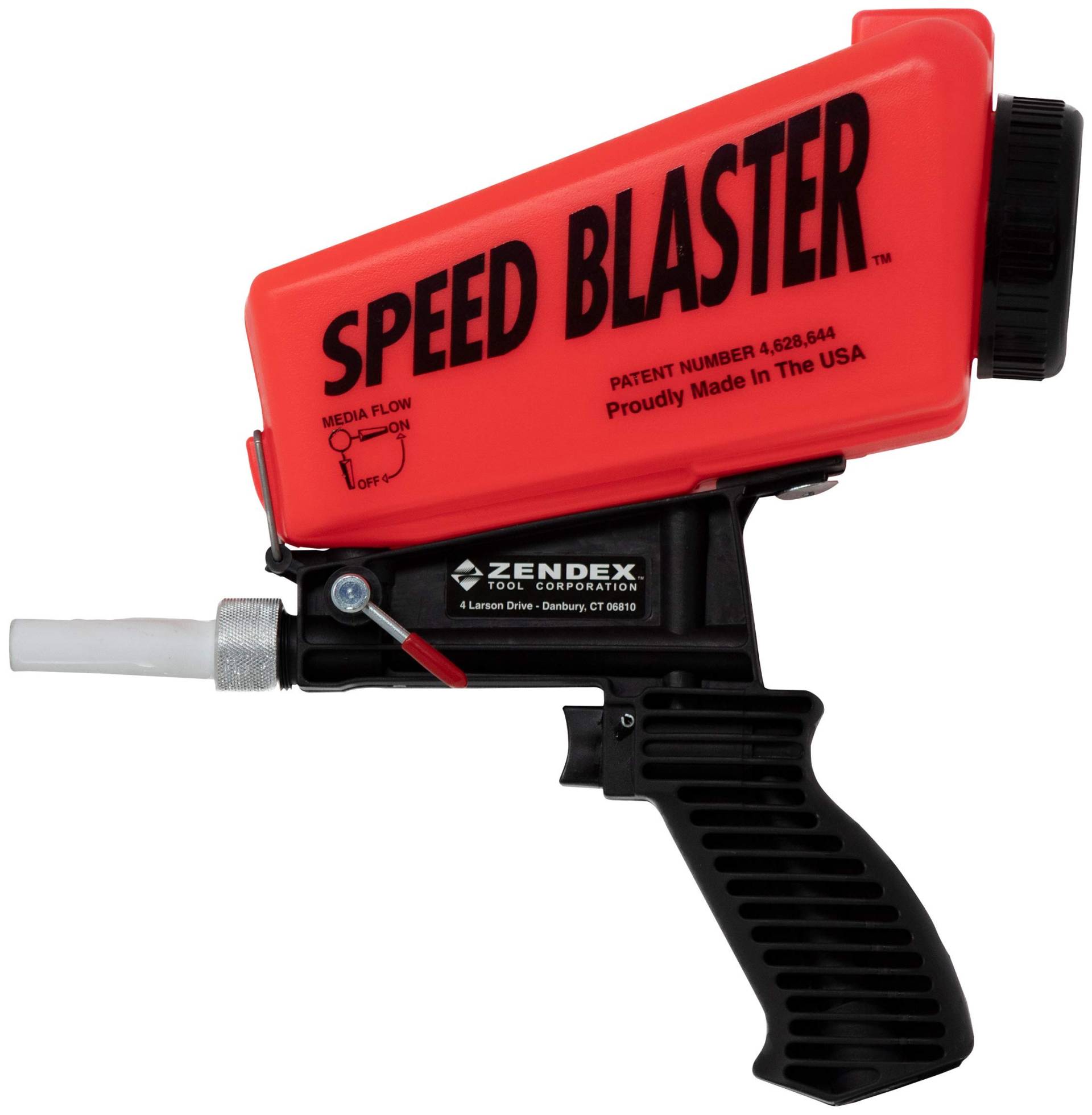 SpeedBlaster Gravity Feed Media Blaster, Rot von Unitec