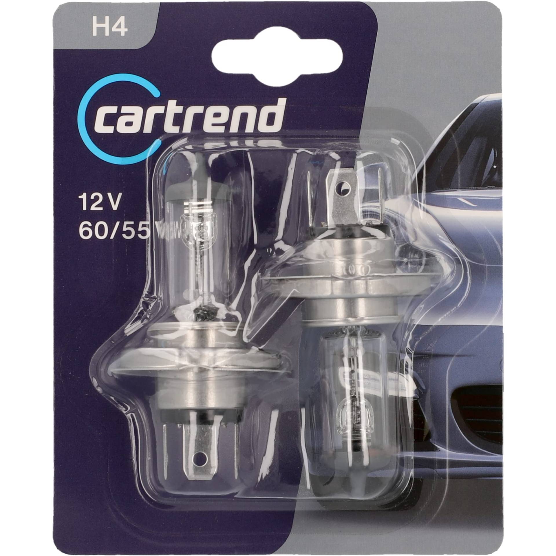 cartrend H4 Halogen 12V 60/55W 2x von cartrend