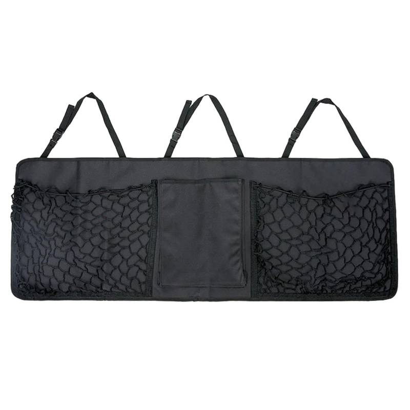 Car Seat Organizer | Back Storage Bag | Trunk Organizer Net, Large Capacity Trunk Organizer Net for Auto, Perfect for Books, Water Bottles, and Travel Vitals, Rear Seat Storage von Uonguon