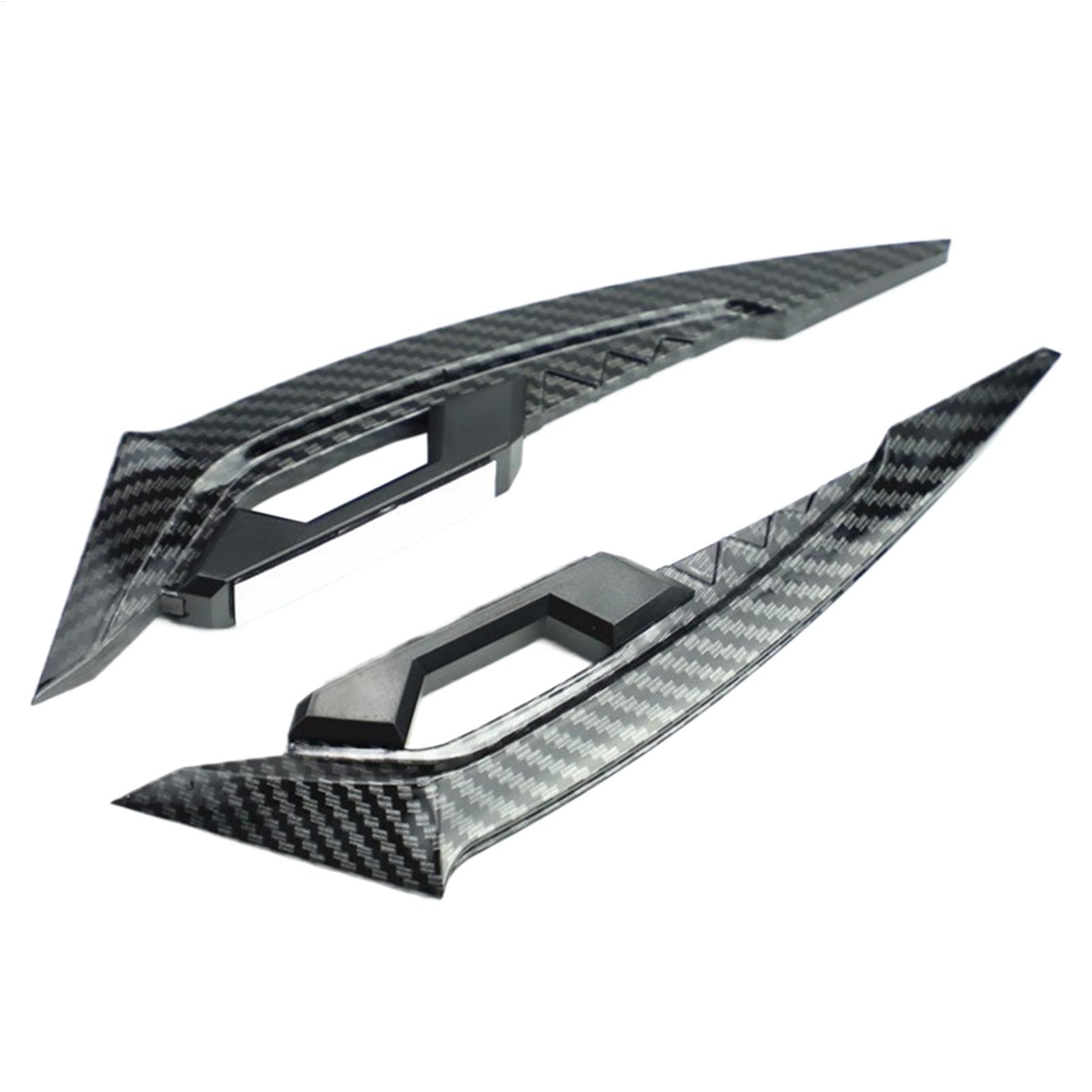 Motorrad Winglet, Seitenwind Winglet, Aerodynamischer Spoiler, Frontverkleidung Winglets, Side Motorrad Spoiler, Aerodynamische Motorrad Winglets, Motorrad Seitenspoiler von Uonguon