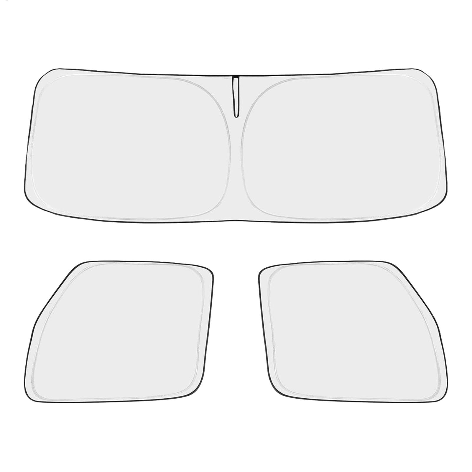 Truck Front Window Sunshade, Foldable Truck Windshield Sunshade, Protective Truck Sunshade, Sunshade Blocker for Truck, Windshield Sunshade for Trucks, Truck Sunshade for Travel, Car Sunshade von Uonguon