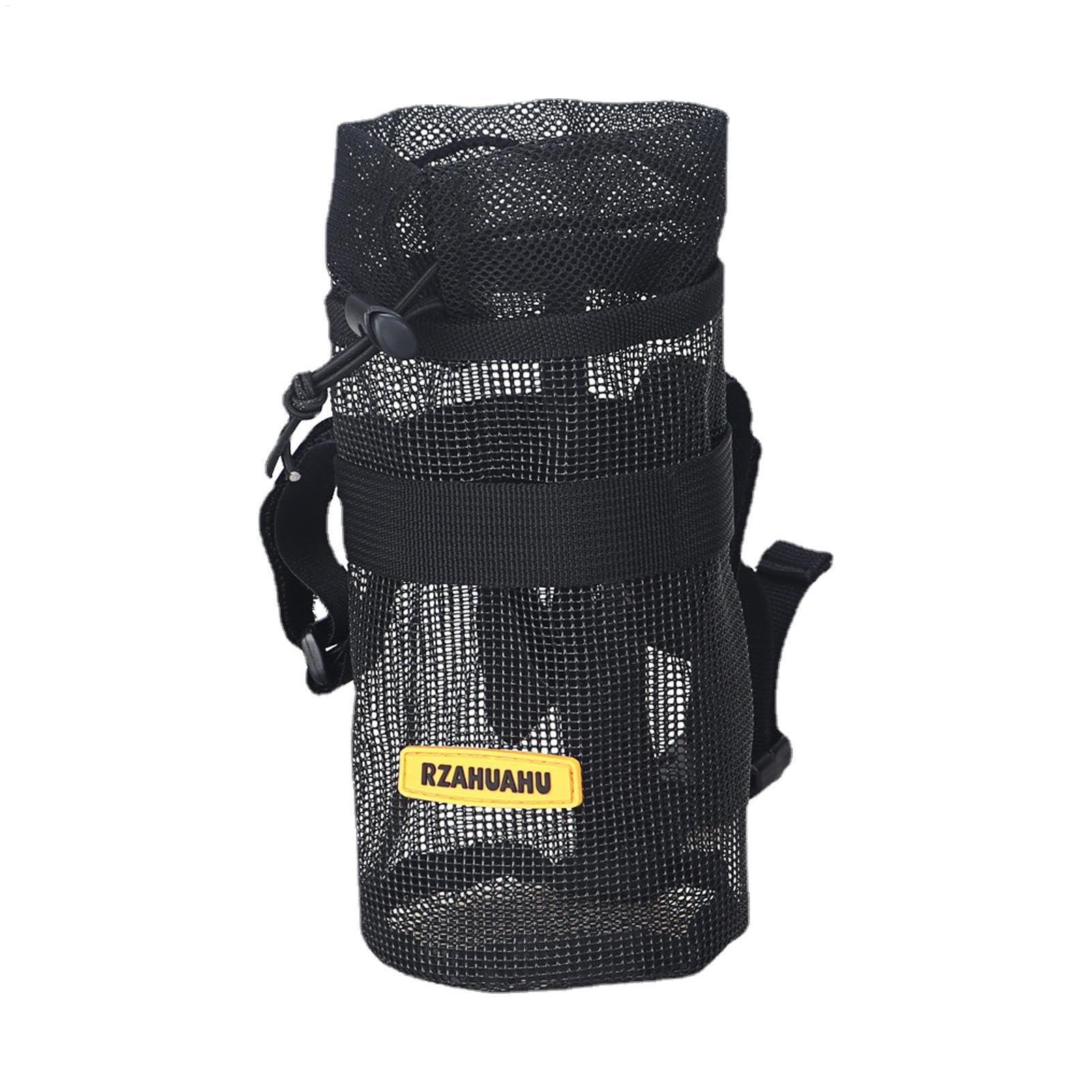 Uonguon Vorderradtasche, tragbare Tasche, Mehrzweck-Kofferraumträger, leichtes Design, Netz-Aufbewahrung, 17 x 8 x 8 cm, ideal für Mountainbike-Abenteuer von Uonguon