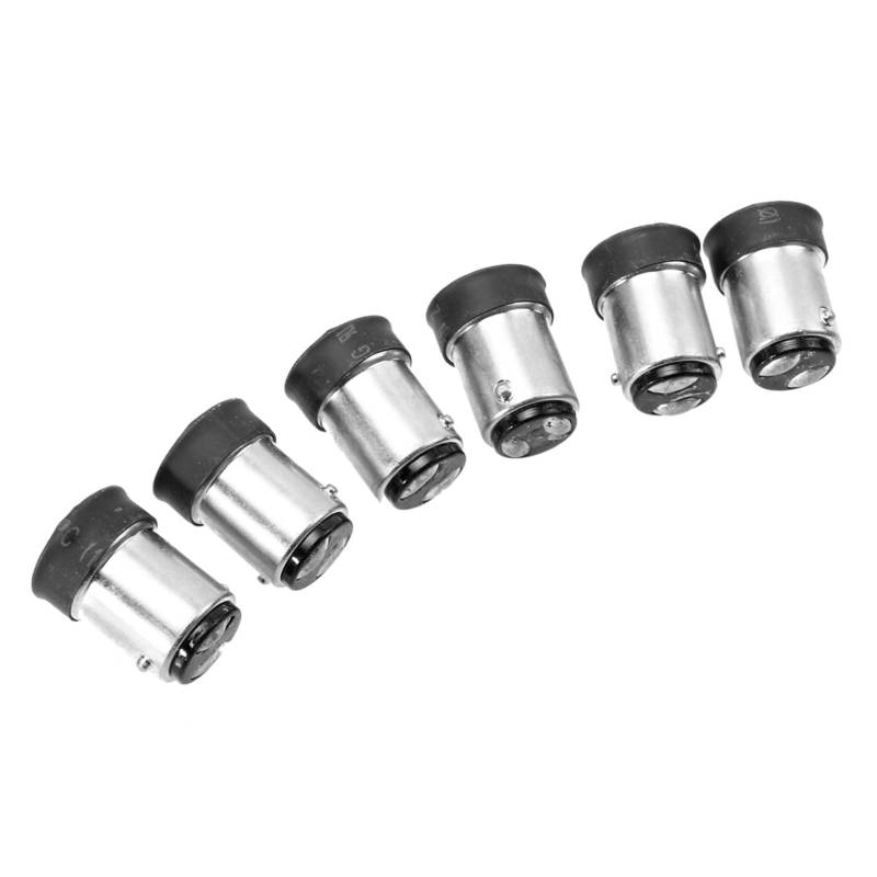 Uonlytech 6 Stück Lampenfassung Konverter Spiral-Glühbirnen Schwarze Glühbirnen E14 Led-Glühbirne Glühbirnen-Adapter B15 Auf E14-Sockel-Adapter Glühbirnen-Konverter B15 Auf E14 von Uonlytech