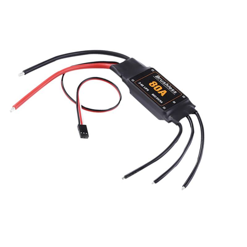 Uonlytech bürstenlos bec Drohne Auto Servo Transformatoren tragbar Bausatz Elektroroller-Kit Controller für bürstenlose Motoren elektrische Steuerung Brushless-Regler Regler rc von Uonlytech