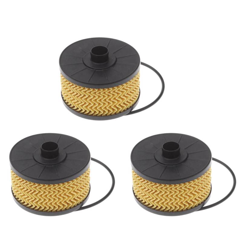 Uooduby 3X ÖLfilter für SMART 2811800210 2001800009 1520900Q0F 152095084R von Uooduby