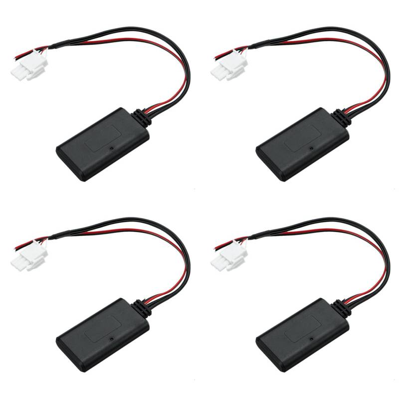 Uooduby 4X Bluetooth Modul Radio Stereo AUX Musikkabel Adapter für GL1800 Goldwing von Uooduby