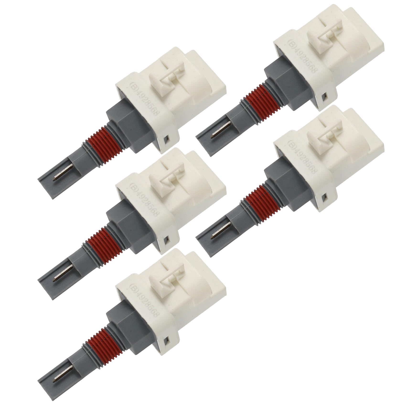 Uooduby 5X Kühlmittelstandsensor 2872769 2872768 4928568 für QSK50 Motorkühlmitteltemperatursensor von Uooduby