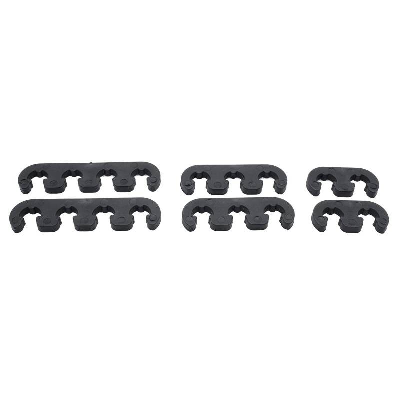 Uooduby Universal 7 mm 8 mm für ZüNdkerzen-Drahttrenner-Teiler, ZüNdkabel-Draht-Trenner-Trenner Clip, Schwarz von Uooduby