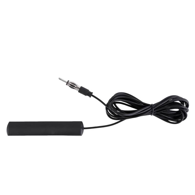 Auto Radio Antenne AM FM Scheibenantenne SUV LKW Klebeantenne Car Radio Antenne Radio Patch Windschutzscheiben Paste 3m Kabel 12V PKW KFZ Stereo 85-112 MHz von Uposao