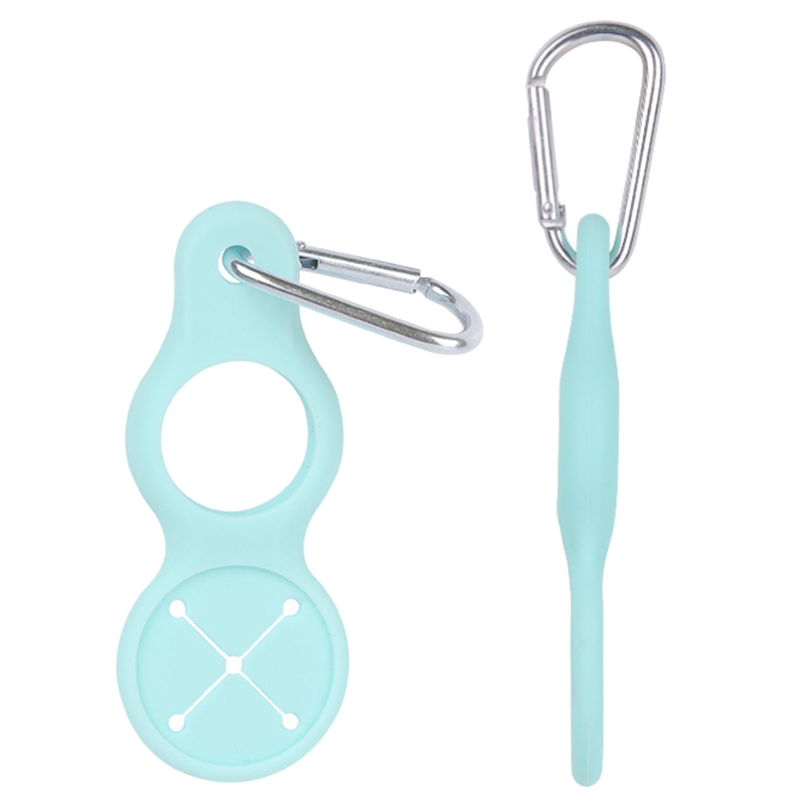 Uqezagpa Wasserflaschenclip, Wasserflaschenhalter Zubehör mit Handtuchhaken für Kinder, Edelstahl, Glas Wasserflasche von Uqezagpa