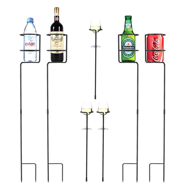 Urban Deco Robuster Getränkehalter, 7er-Set, Outdoor-Getränkehalter, Getränkehalter, Hof, Getränkehalter, 4 Packungen Plus 3 zusätzliche von Urban Deco