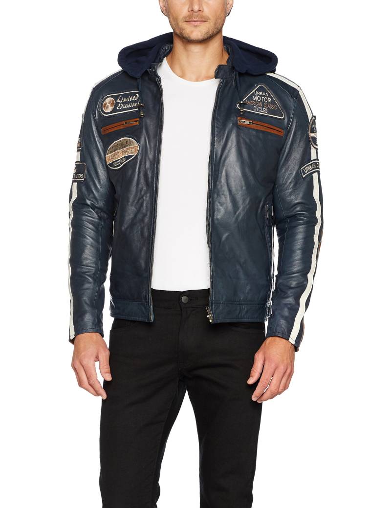 58 Herren Jacke,Navy Blue, Große : M von URBAN 5884