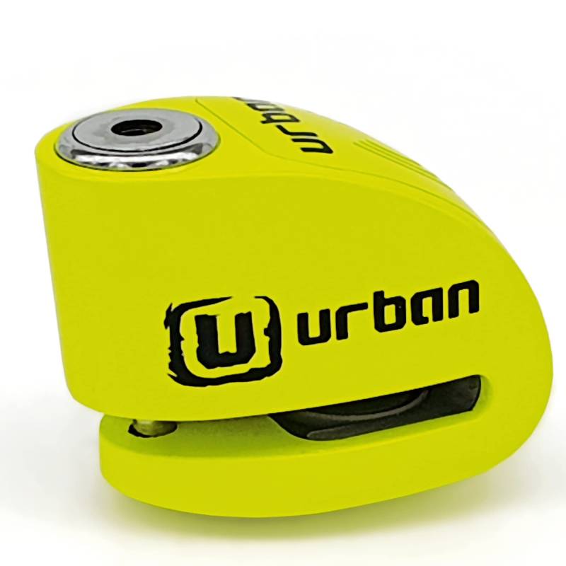 URBAN UR906X Bremsscheibenschloss Alarm 120dB ON/OFF Optionale Aktivierung, Austauschbares Modul, Langlebige Batterie, Erinnerungskabel, Sehr Sichtbar, Universal Diebstahlsicherung Motorrad Roller von urban