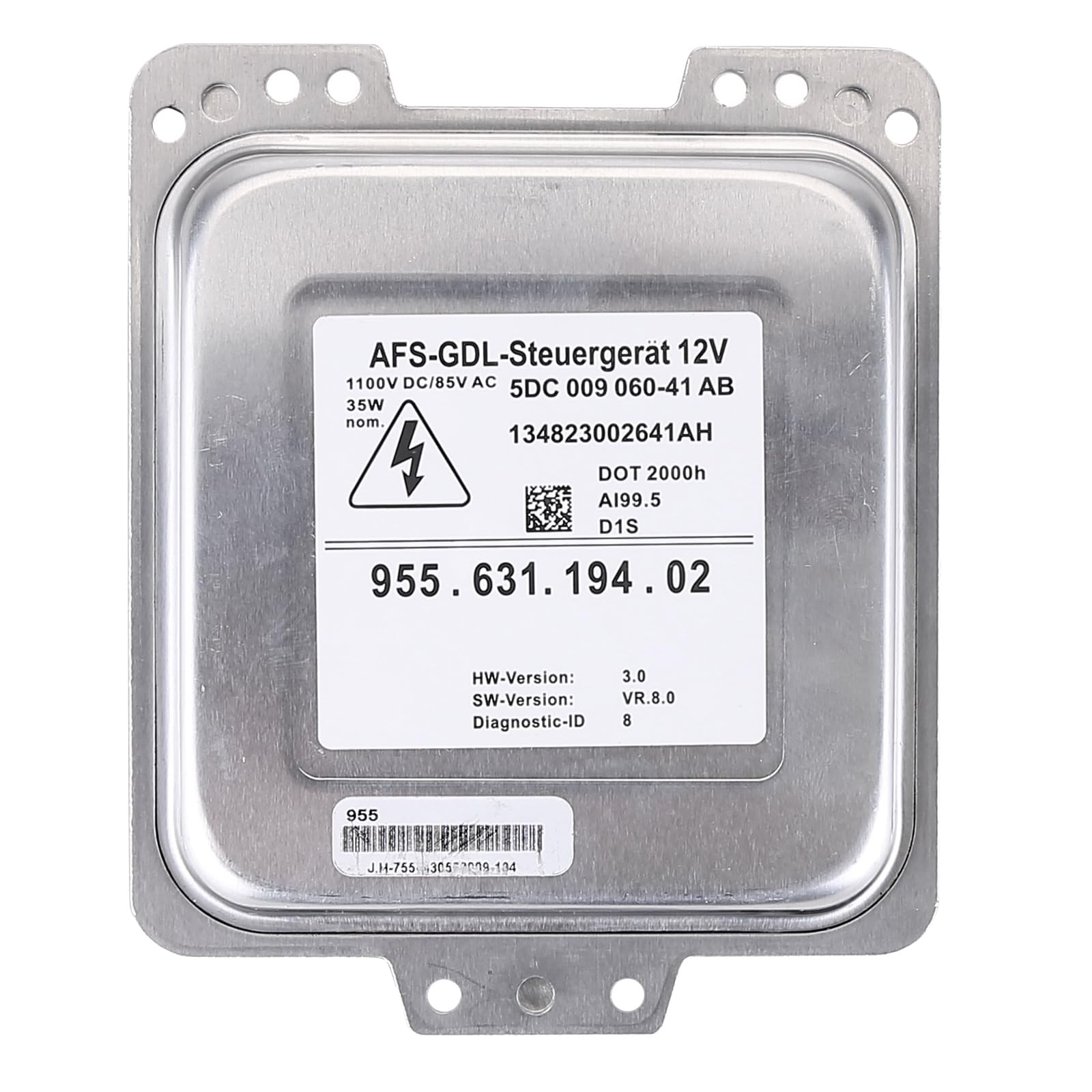 Xenon Scheinwerfer Vorschaltgerät, Scheinwerfer Steuergerät Vorschaltgerät 5DC 009 285 00 955.631.194.02 für Porsche Cayenne 2007-2010 von Urhause