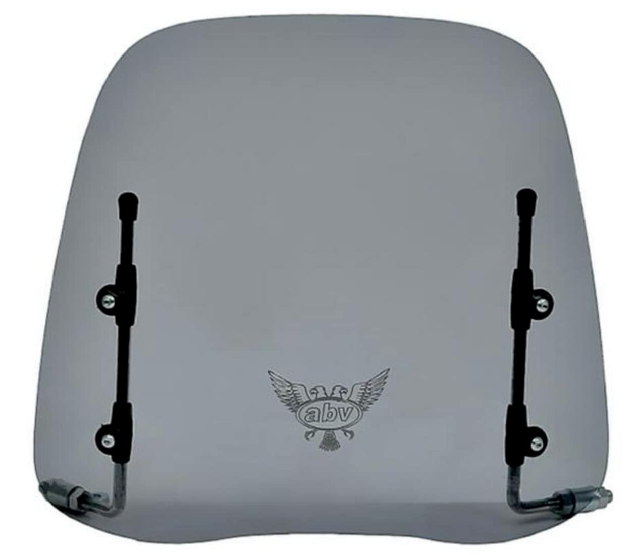 UZMAN -Universal Windschild Getönt Windschutz Windabweiser Windschutzscheibe Windschutzglas Moped/Mofa/Scooter/Quad/Roller Anbauteile Zubehör (Mittel) von Uzman