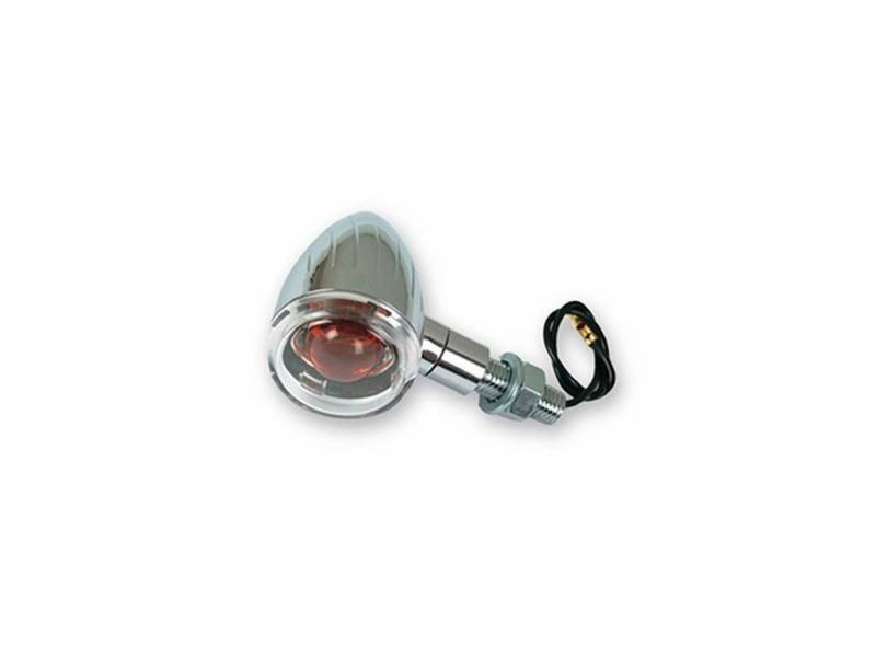 1 Paar Set Blinker UNIVERSAL Motorrad P I individuell Langarm Chrom von V PARTS