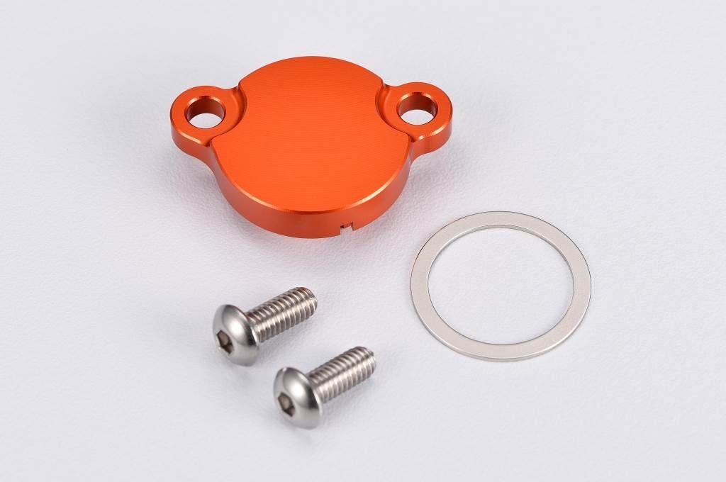 Tapa deposito Bomba Freno trasero Naranja KTM 50 65 85 105 von V PARTS