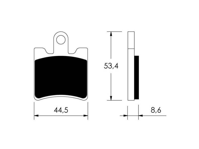 Vicma vc25013 Bremsbeläge Bio von V PARTS