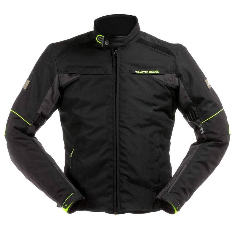 V Quattro Design Lorenzo Herrenjacke, Schwarz Anthrazit, Größe XXXL von V Quattro Design