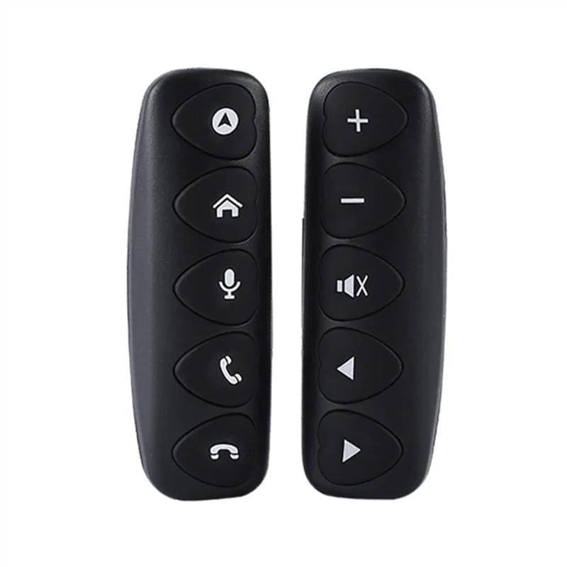 VAAKLM 10 Tasten Drahtlose Lenkrad Für Smart Tastatur Fernbedienung Universal Auto Radio GPS Multimedia Control Schalter Auto Knopf Dekoration von VAAKLM