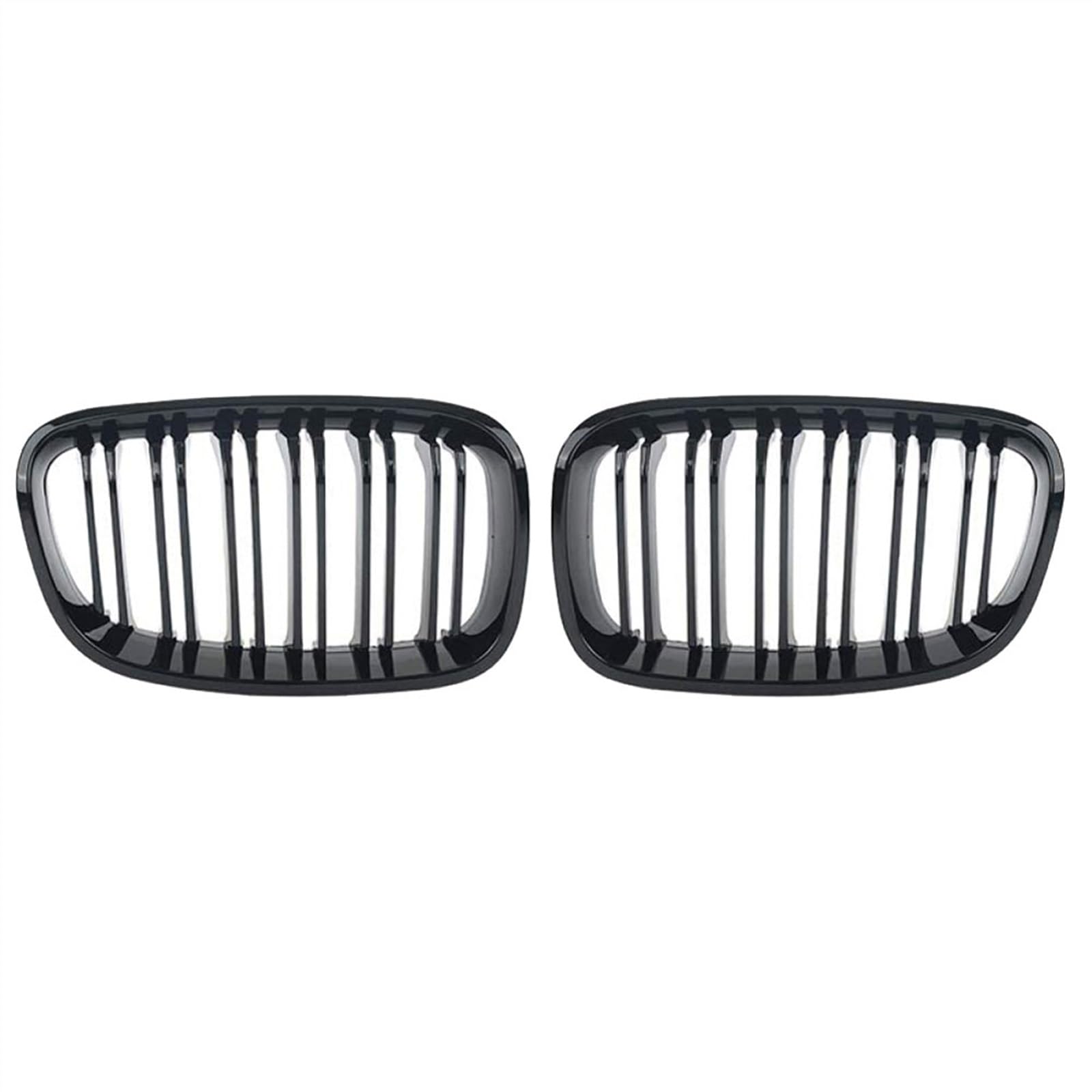 VAAKLM Auto Front Kühlergrill Kompatibel Mit 1er F20 F21 125i 118i 116I 125B 2010 2011 2012 2013 2014 Frontstoßstange Nierengrill Haubengrills Zubehör(Gloss Black) von VAAKLM