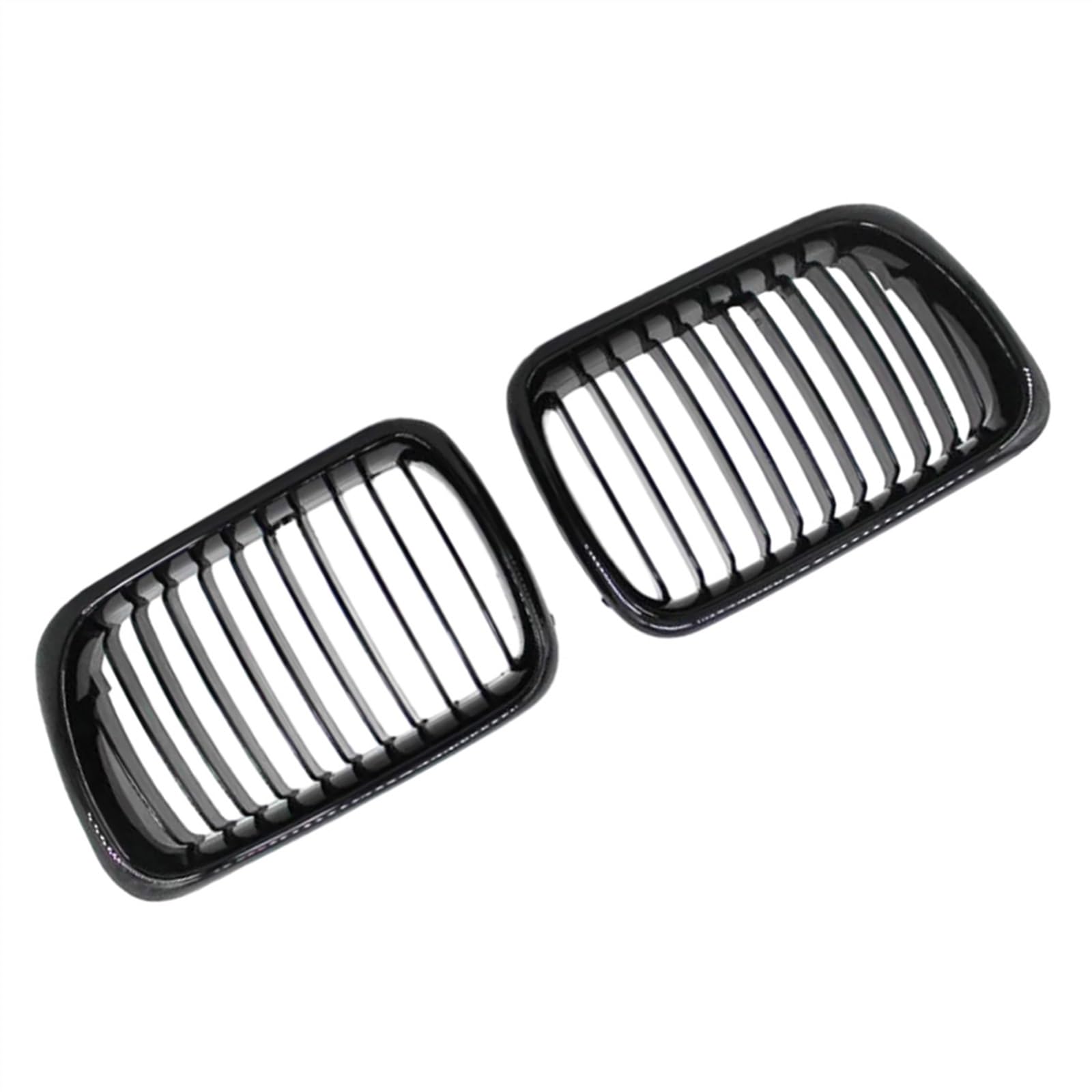 VAAKLM Auto Front Kühlergrill Kompatibel Mit 3er E36 M3 1990 1991 1992 1993 1994 1995 1996 1997 1998 Auto-Fronthauben-Nierengrill OEM: 51138195152 51138195151(Gloss Black) von VAAKLM