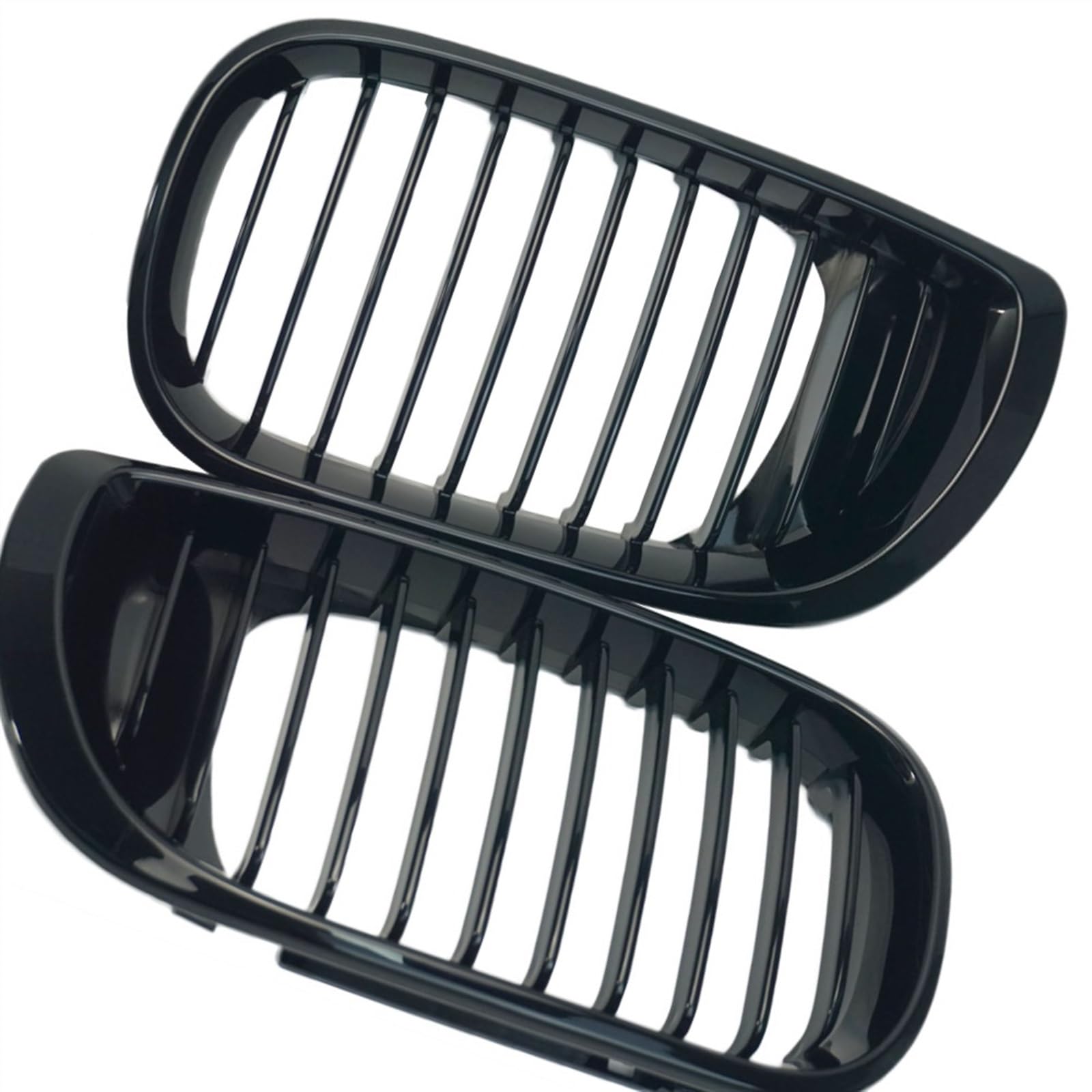 VAAKLM Auto Front Kühlergrill Kompatibel Mit 3er E46 320i 325Xi 330Xi 2002 2003 2004 2005 Frontstoßstangengrill OEM: 51137030545 51137042961 51137030546 51137042962 von VAAKLM