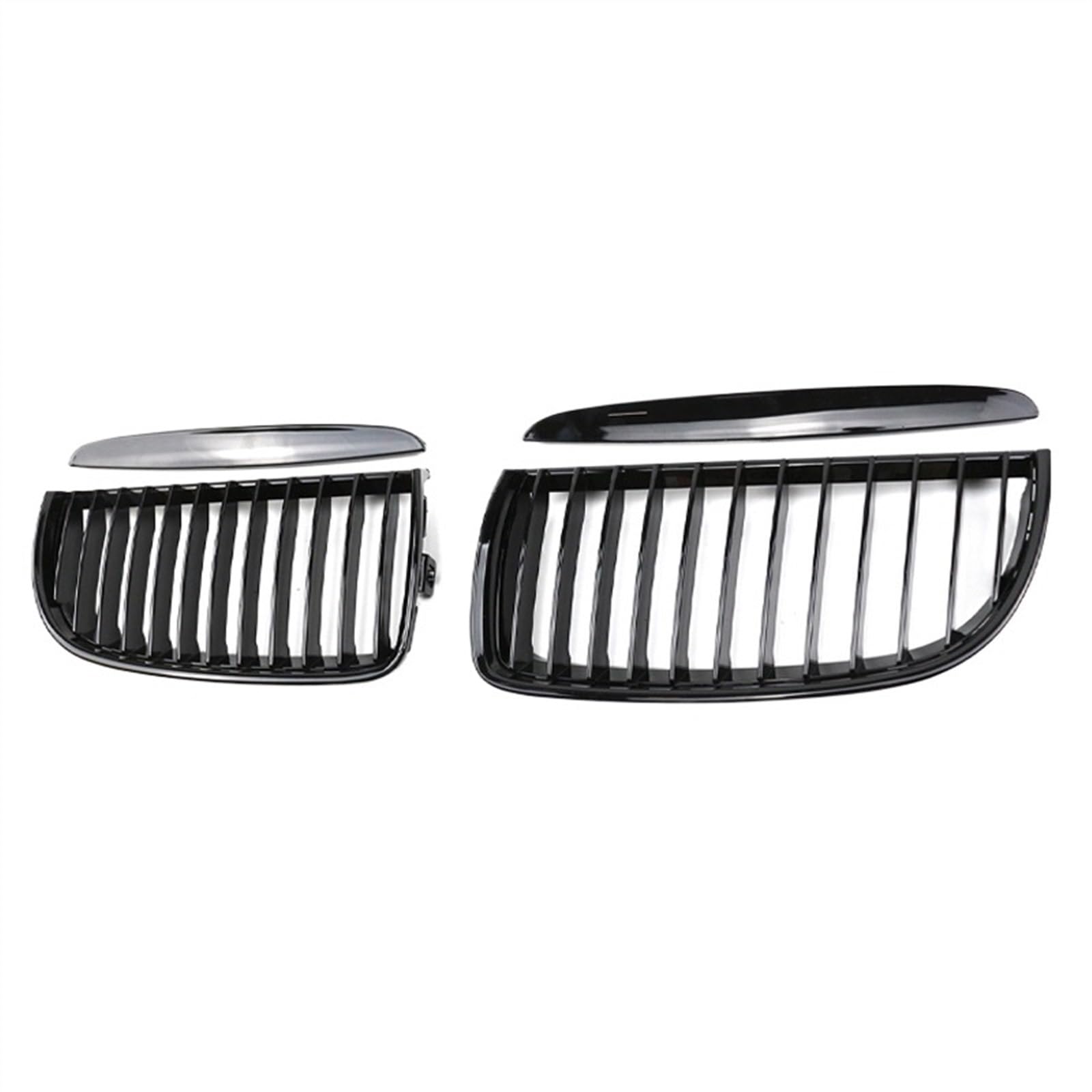 VAAKLM Auto Front Kühlergrill Kompatibel Mit 3er E90 E91 323I 328I 335I 330I 325I 2005 2006 2007 2008 Auto-Frontstoßstangengrill Auto-Frontkühlergrill(Gloss Black) von VAAKLM